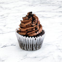Chocolate cupcakes with chocolate buttercream