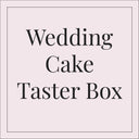 Wedding Cake Taster Box for trying our cake flavours at home