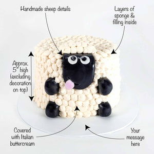 Fluffy Sheep Cake