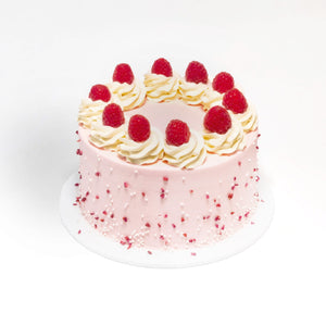 Mini Raspberry White Chocolate Cake