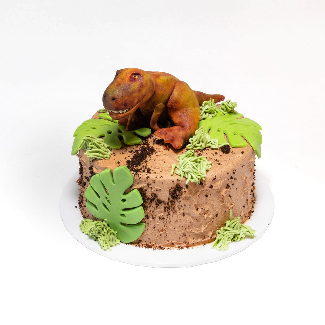 Mini T-Rex Cake