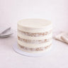 8 inch undecorated sheet cake, serves 30