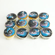 Load image into Gallery viewer, Galaxy Cupcakes
