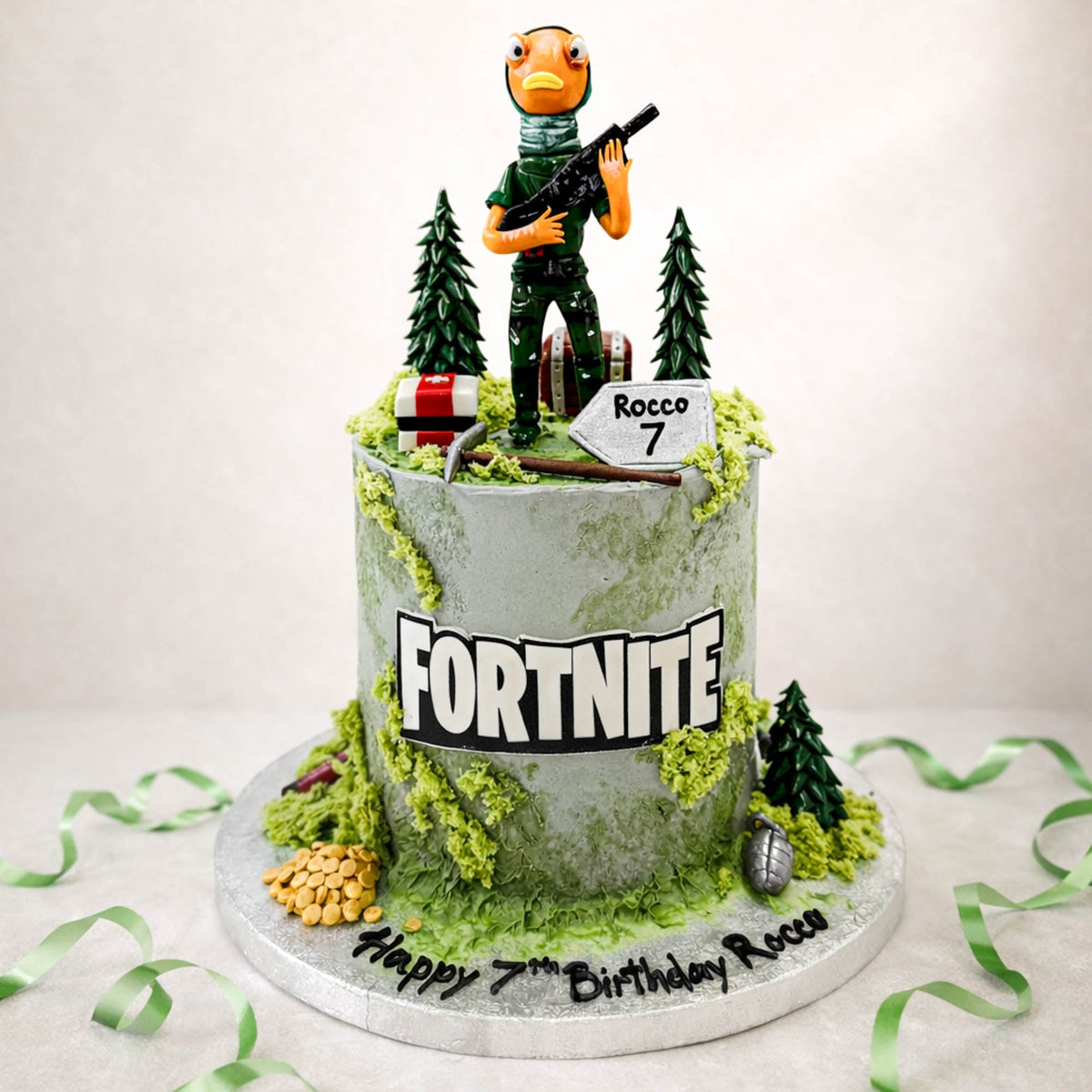 Rocco’s Fortnite Custom Birthday Cake