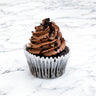 Chocolate cupcakes with chocolate buttercream