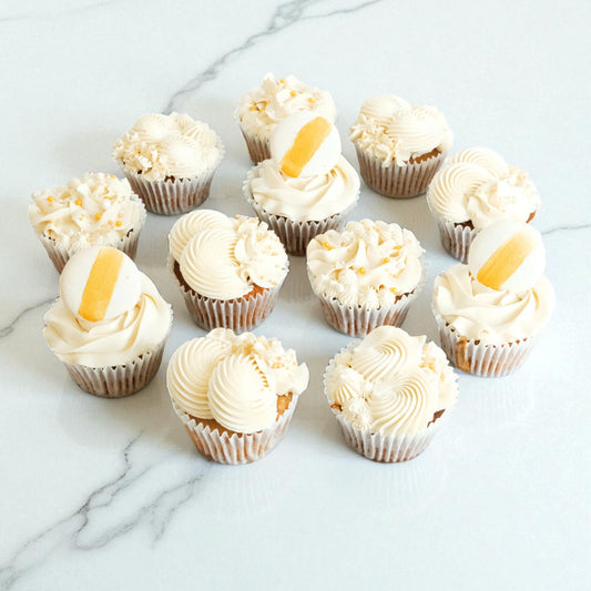 White and Gold Cupcake Mix
