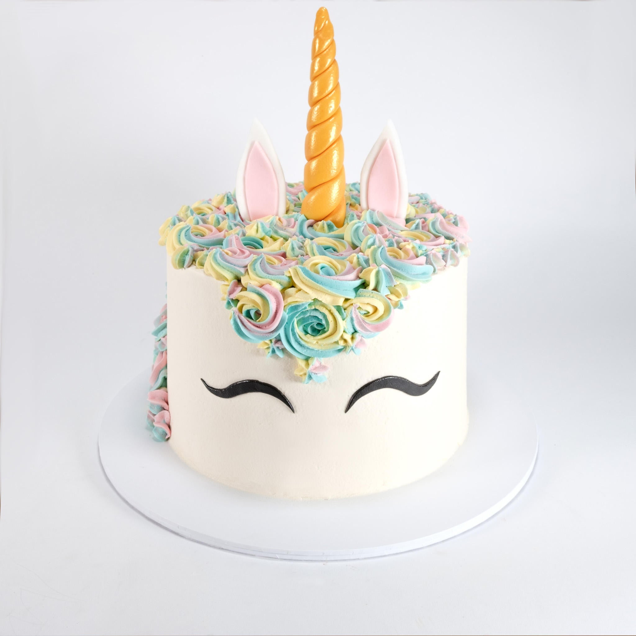 Unicorn Party Cake Tutorial - Sugar & Sparrow
