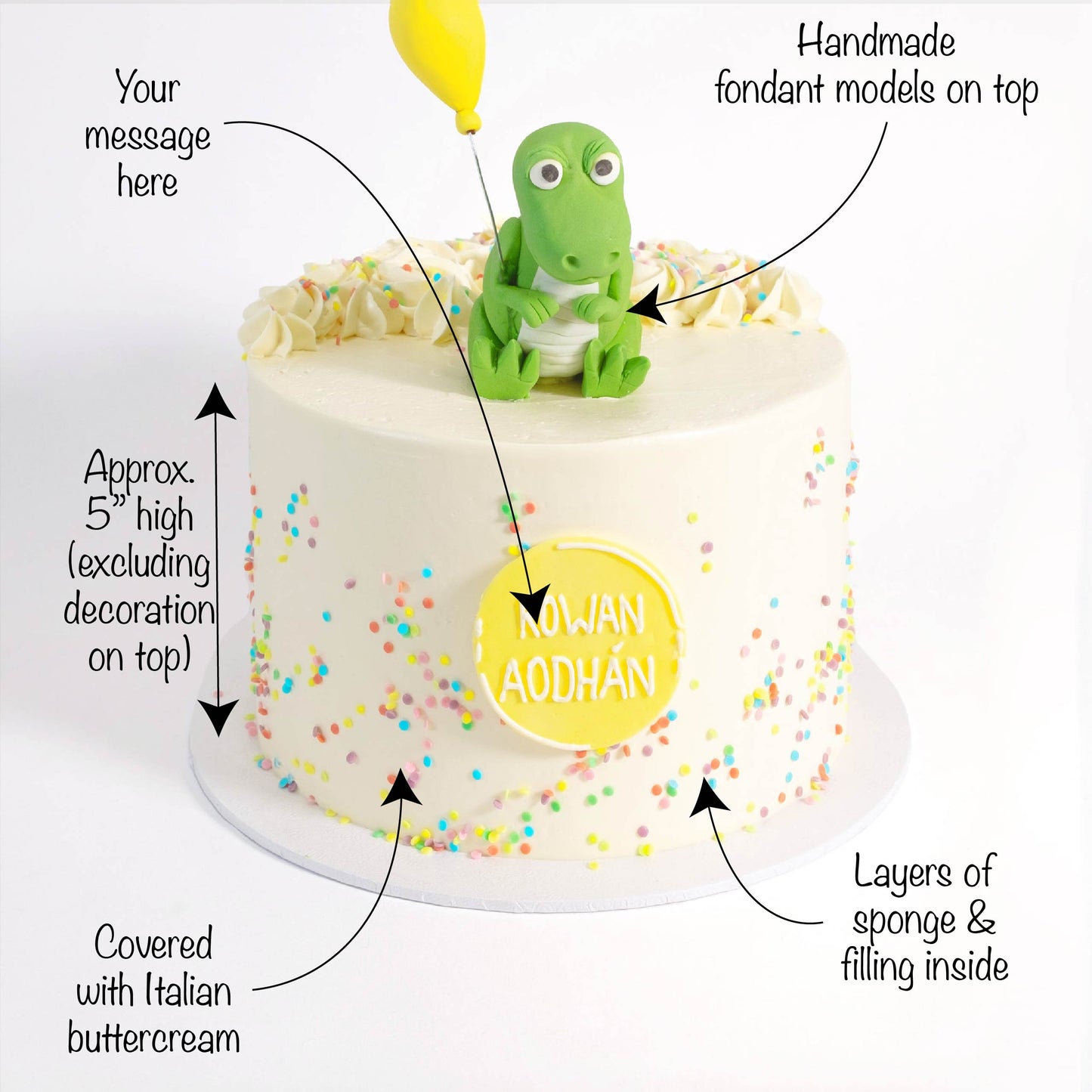 Baby Dino Cake