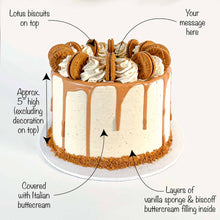 Load image into Gallery viewer, Lotus Biscoff Cake
