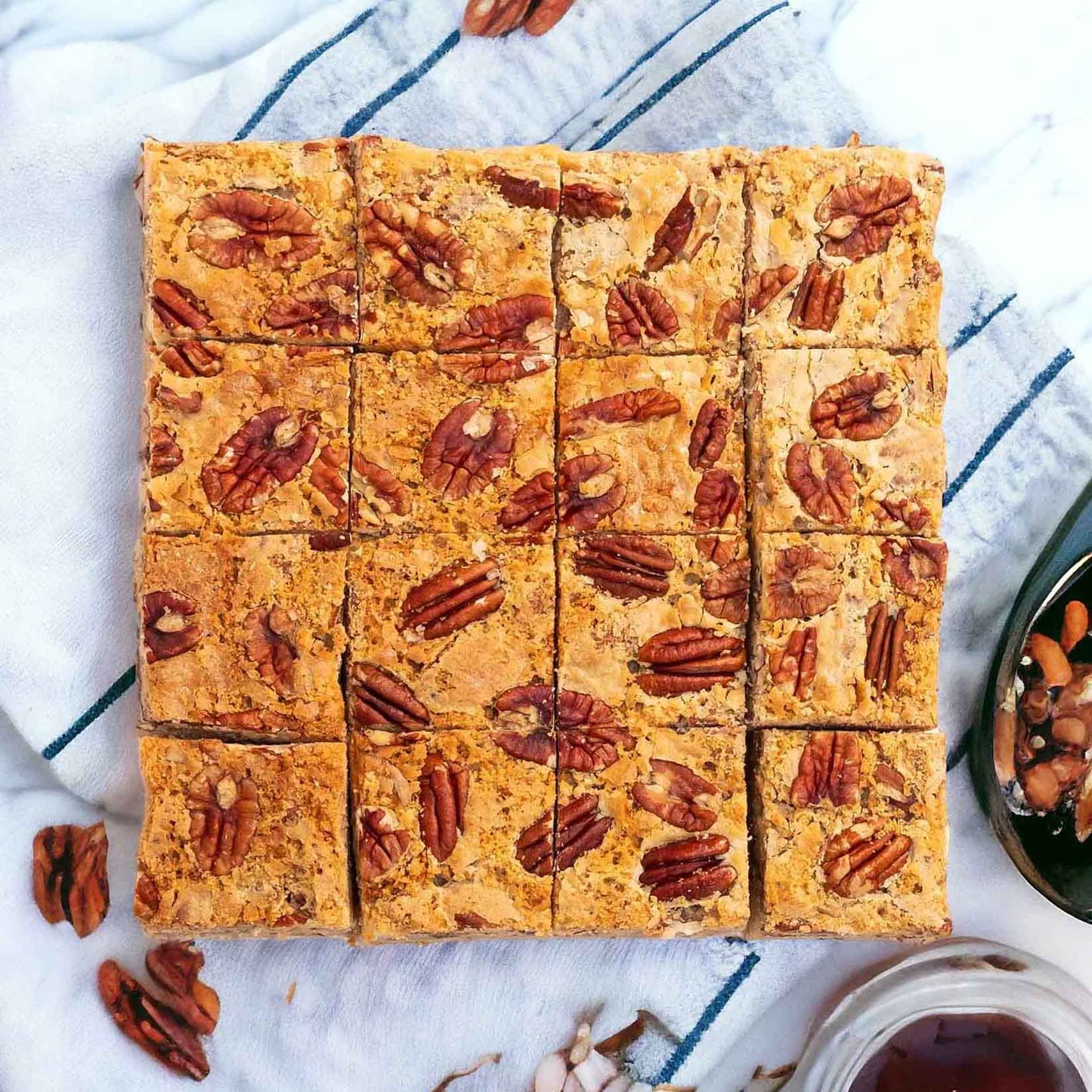 Maple Pecan Blondies