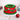 Frilly Christmas Cake with red and green buttercream, festive wreath design, and hand-piped details, perfect for seasonal celebrations by Harry Batten.
