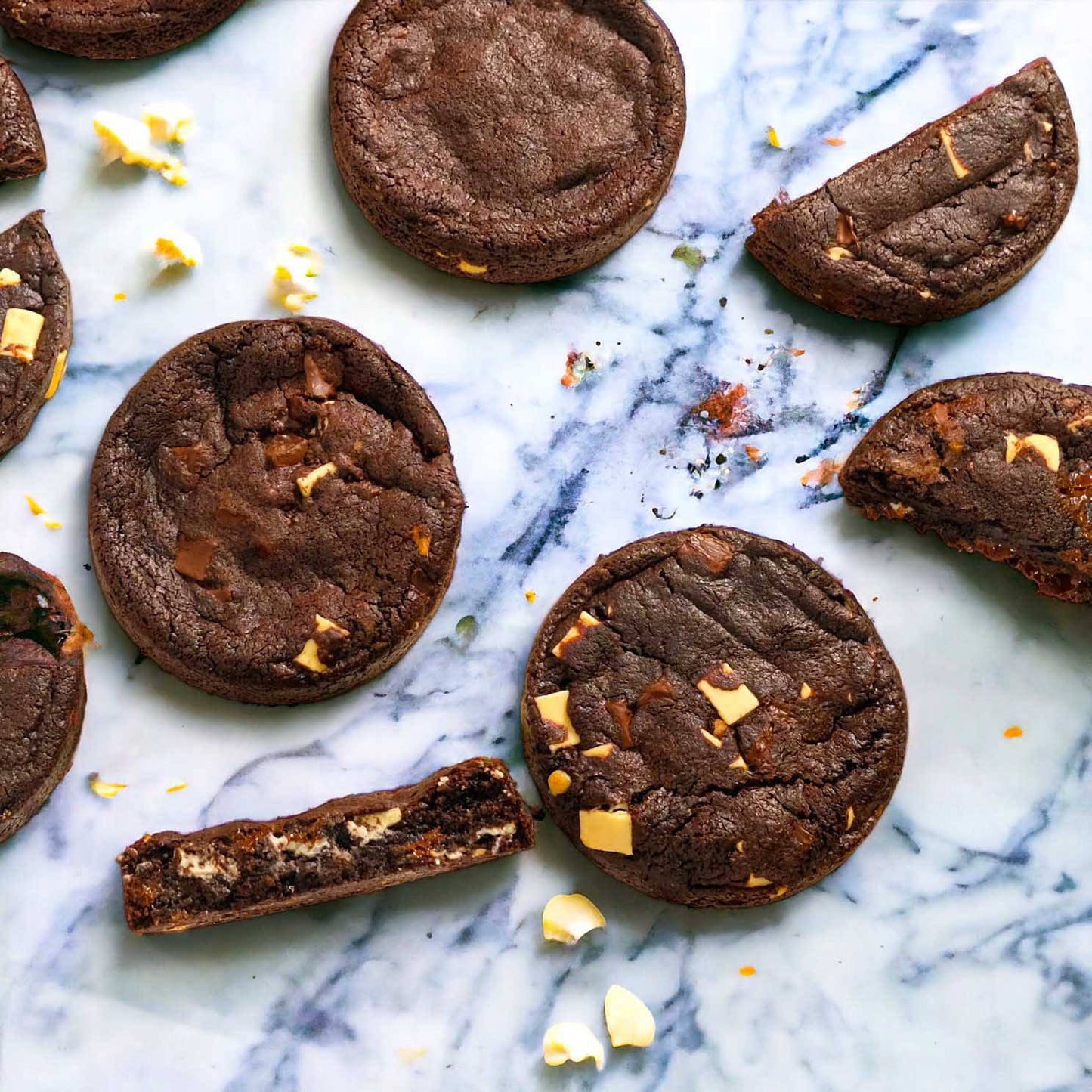 Triple Chocolate Cookies