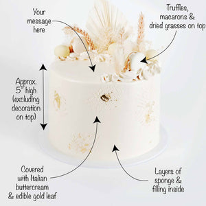 Dried Grasses Cake