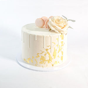 'Free From' Gold Leaf Cake