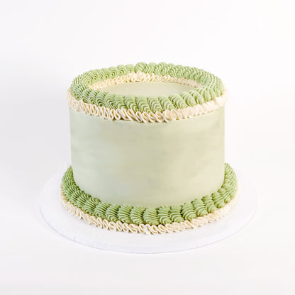 'Free From' Frilly Round Cake (GF)