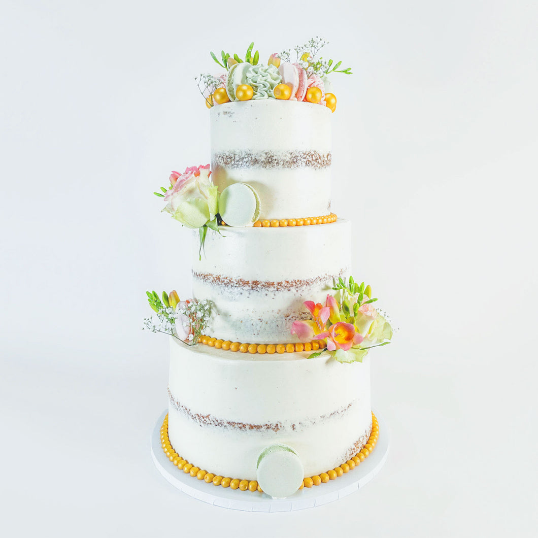 Macaron Wedding Cake