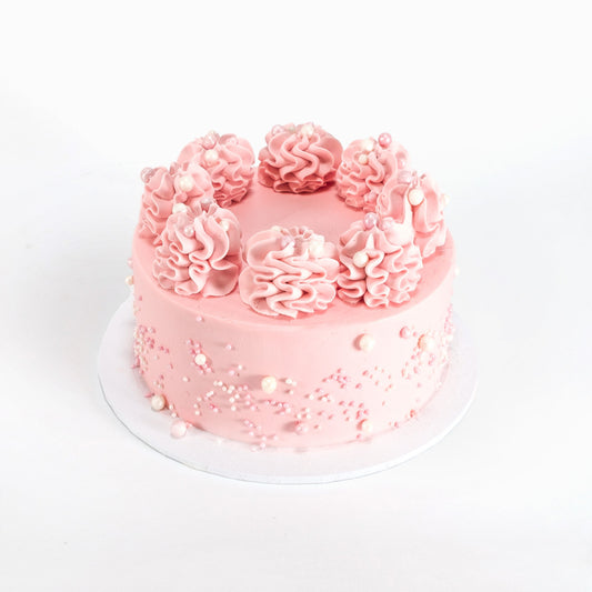Mini Rose and Elderflower Cake
