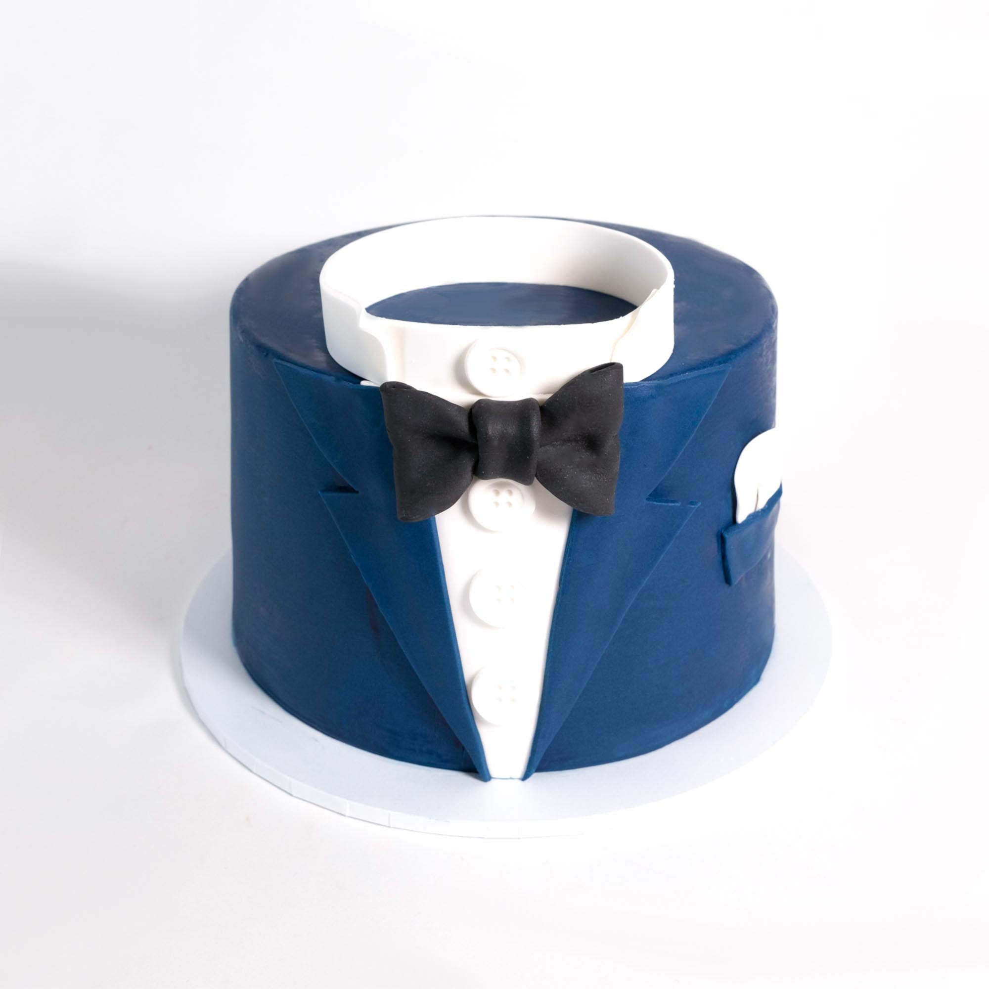Party Cake Suit and Bow Tie with Numbers 30 Stock Photo - Image of  celebrate, thirtieth: 180633242