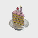 Video of the Cartoon Cake, a cake decorated to look like a cartoon drawing