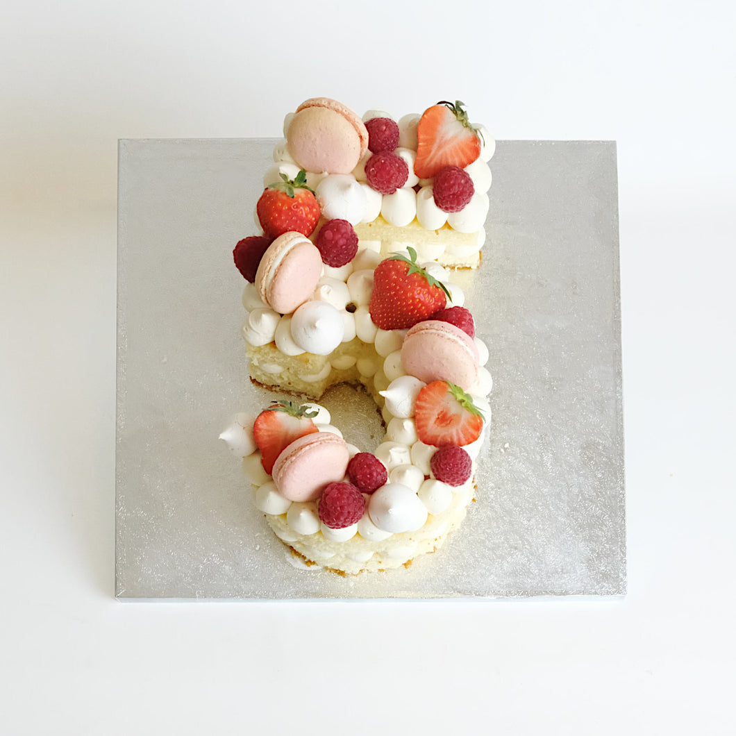 'Free From' Number Cake